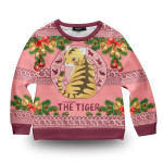 Kisa The Tiger Kids Unisex Wool Sweater