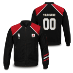 Personalized Haikyuu National Team Libero Bomber Jacket