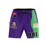Pokemon Poison Uniform Beach Shorts