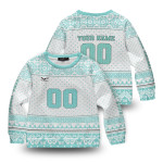 Personalized Team Aoba Johsai Christmas Kids Unisex Wool Sweater