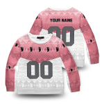 Personalized Team Wakutani Kids Unisex Wool Sweater