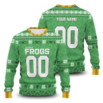 Personalized Sendai Frogs Unisex Wool Sweater