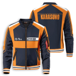 Personalized F1 Karasuno Bomber Jacket