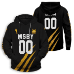 Personalized MSBY Black Jackals Unisex Pullover Hoodie