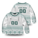 Personalized Team Datekou Christmas Kids Unisex Wool Sweater