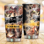 Personalized Attack on Titan All In Tumbler