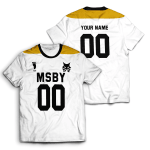 Personalized MSBY Black Jackals Libero Unisex T-Shirt