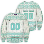 Personalized Team Aoba Johsai Christmas Unisex Wool Sweater