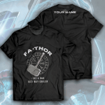 Personalized Cool Fathor Unisex T-Shirt
