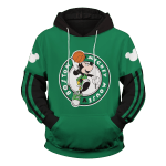 Personalized Boston Mouse Unisex Pullover Hoodie