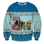 Queue for BobaTea Unisex Wool Sweater