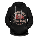 Survived Attack on Titan Unisex Pullover Hoodie