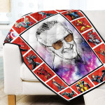 Stan Lee Superheroes Quilt Blanket