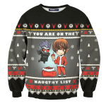 Yagami Naughty List Unisex Wool Sweater