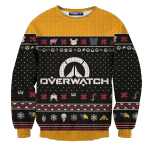 Ultimate Overwatch Christmas Unisex Wool Sweater