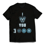 Tony Stark Love You 3000 Limited Edition Glow in the Dark T-Shirt