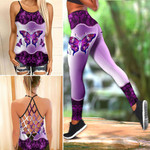  Butterfly Combo Camisole tank Legging .S