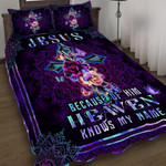  Jesus Because of Him - Heaven Knows My Name D Printed Bedding Set