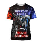  Dragon heart of a wolf, soul of a dragon set