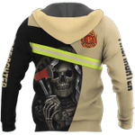  Skull Firefighter Unisex Shirts Personalized
