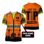  Premium Personalized Printed Construction Worker