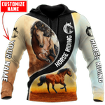  Personalized Name Rodeo Unisex Shirts Horse Riding Art Ver