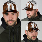  Personalized Golf Brown Color Golf Classic Cap