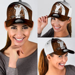  Personalized Golf Brown Color Golf Classic Cap