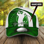  Personalized Golf Green Color Golf Classic Cap