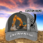  Excavator Heavy Equipment Classic Cap