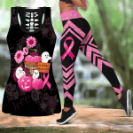  Breast Cancer Combo Legging + Hollow Tanktop