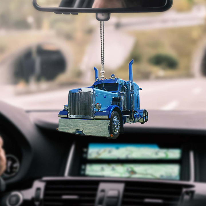  Blue Truck Car Hanging Ornament