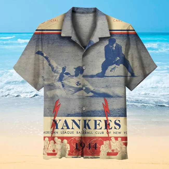 Middily– New York Yankees – Hawaiian Shirt – PT-0090