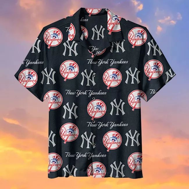 Middily– New York Yankees – Hawaiian Shirt – PT-0095