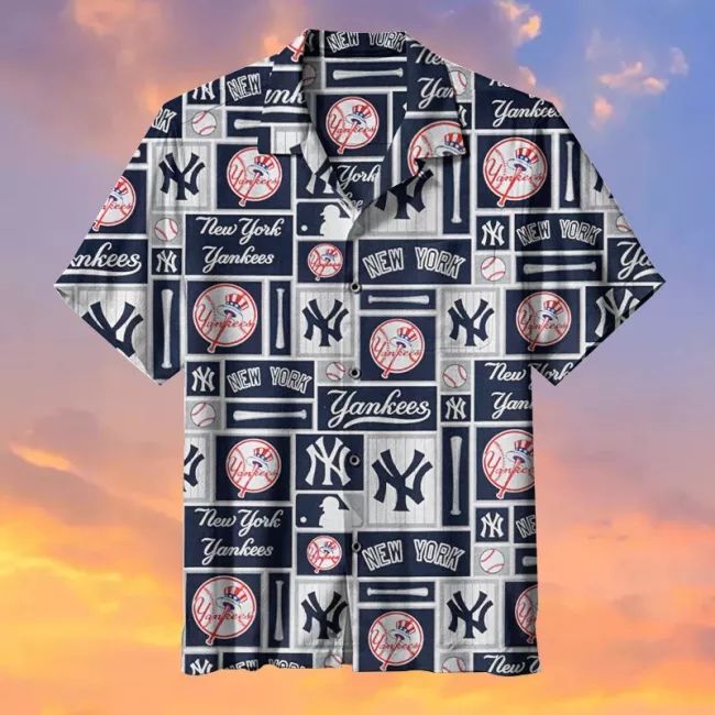 Middily– New York Yankees – Hawaiian Shirt – PT-0096