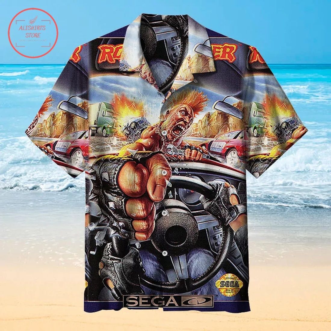 Middily– Road Blaster Hawaiian Shirt