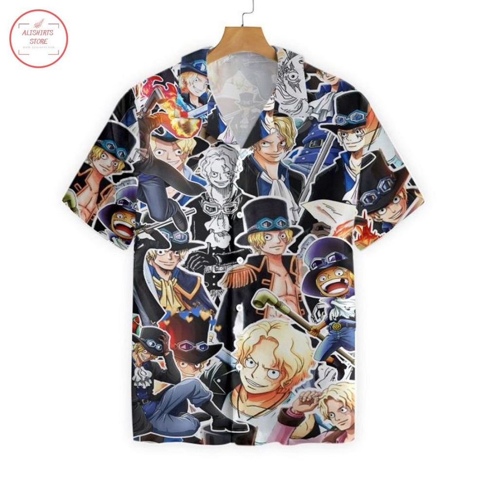 Middily– Sabo One Piece Hawaiian Shirt