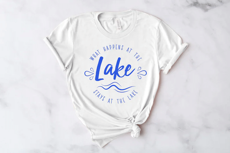 Middily– What Happens At The Lake Stay At The Lakes Lake Vibes Shirt – 3D Tshirt