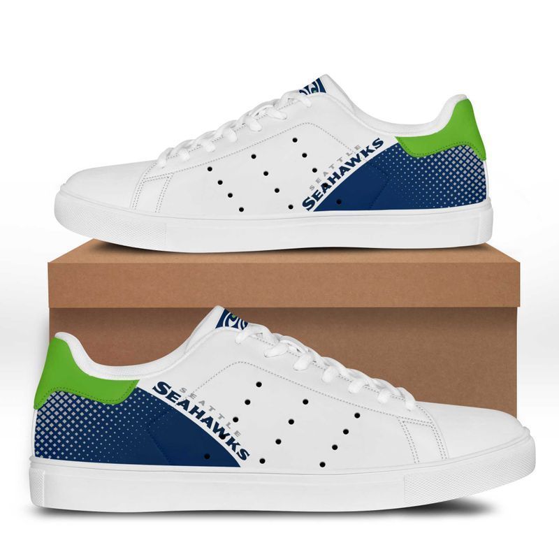 Middily Seattle Seahawks Men's and Women's Stan Smith NEW003130