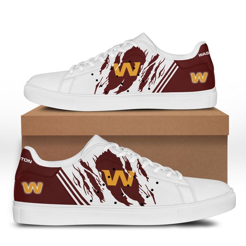 Middily Washington Football Team Limited Edition Men's and Women's Skate Shoes NEW002364