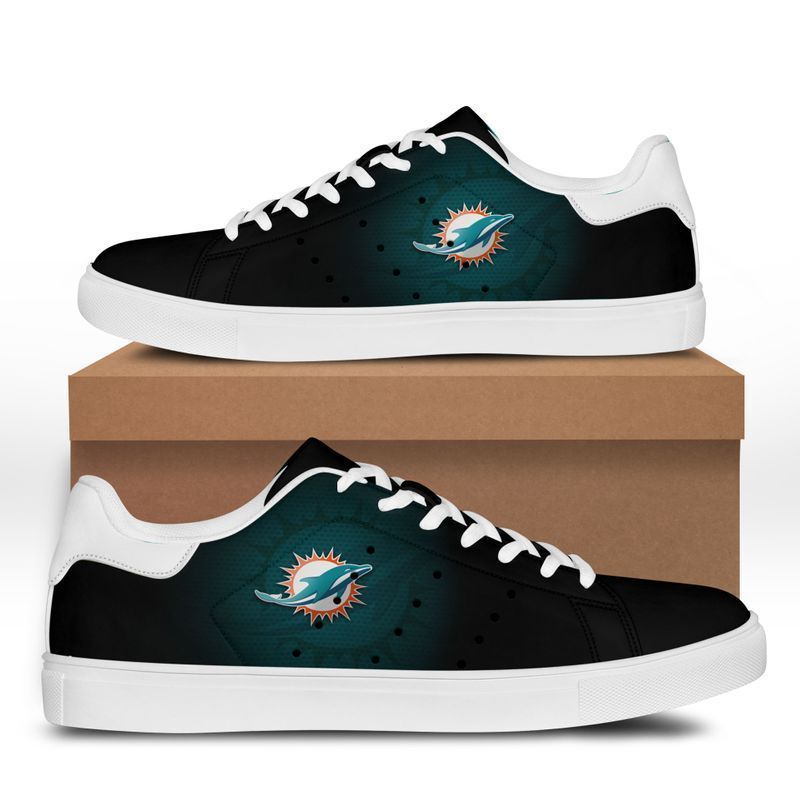 Middily Miami Dolphins Limited Edition Men's and Women's Skate Shoes NEW004308