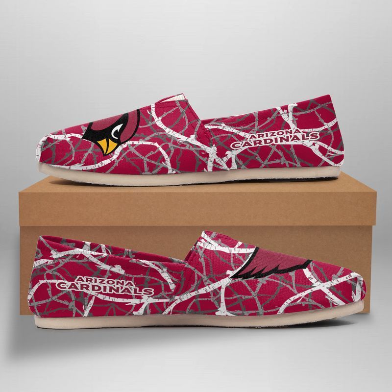 MiddilyArizona Cardinals Roots Pattern Limited Edition Toms Slip On Shoes NLA015626