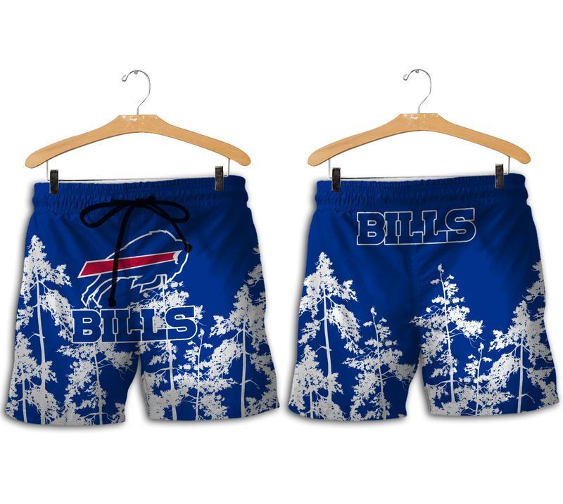 MiddilyBuffalo Bills Secret Forest Limited Edition Hawaii Shirt and Shorts Summer Collection Size S-5XL NLA007413