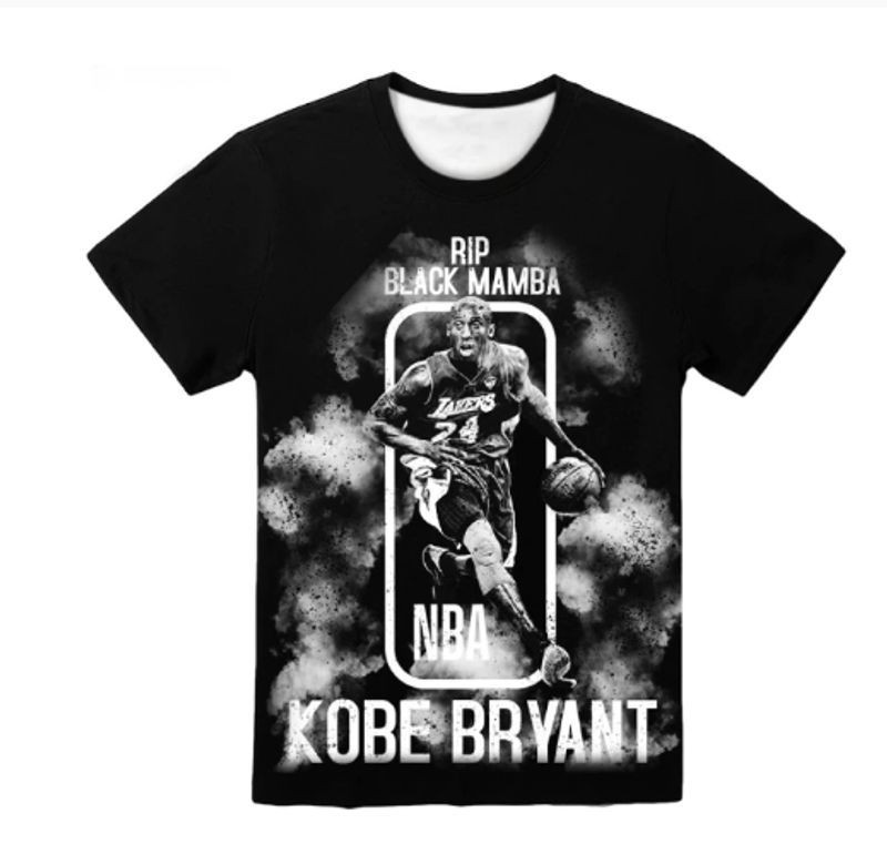 MiddilyKobe Bryant Limited Edition All Over Print T shirt 3D Unisex Size