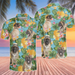 English Mastiff Dog Lovers Pineapple Polo Shirt