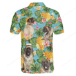English Mastiff Dog Lovers Pineapple Polo Shirt