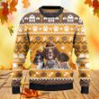 German Shorthaired Pointer Dog Lovers Thanksgiving Gift Knitted Sweater