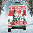 Bowling And Gnomes Lovers Gift Oh Bowly Night All Over Print Sweater