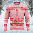 Flamingo Lovers Gift Eff You See Kay Why Oh You All Over Print Sweater