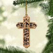 Story Of The Birth Of Jesus Christ 2 Layered Wooden Ornament
